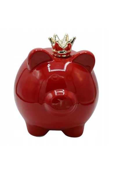 Pan Dragon DECORATIV PORC DIN CERAMICĂ CU EFEKT DE CARBON, CADOU DECORATIV, A...