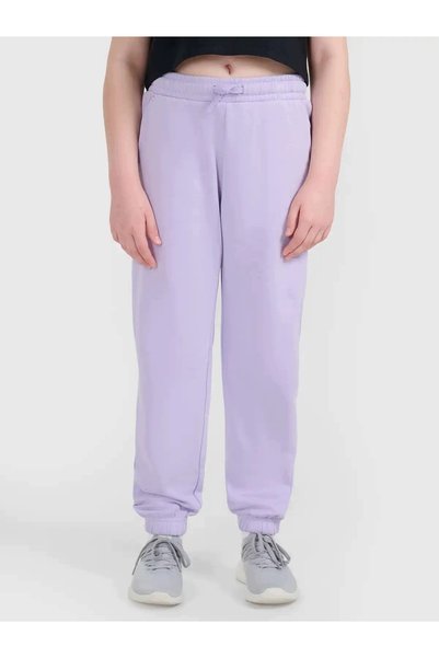 4F Set trening fete hanorac + pantaloni mov 51S 122 cm