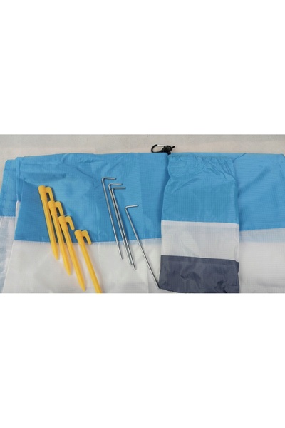 NO BRAND Covor de sol pentru cort de camping 200x200 cm Impermeabil Poliester...