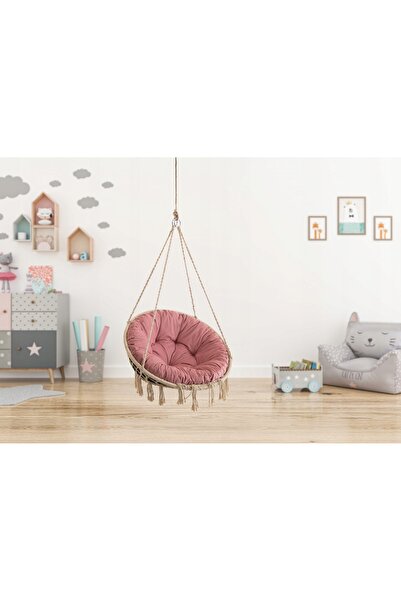 NO BRAND Pernă mare pentru leagăn, pernă rotundă pentru cuibul de stork, 92x9...