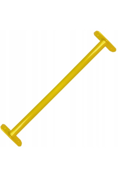 NO BRAND Bară de tracțiuni metalică pentru loc de joacă, 60cm, galbenă