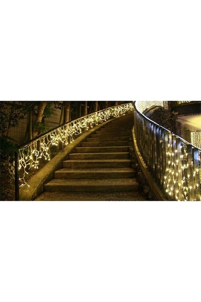 Led LUMINI DE CRĂCIUN SOPLE 300 ALBE CABLU 13M