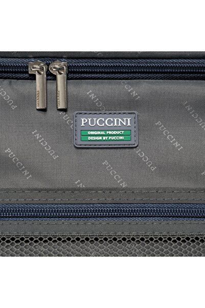 NO BRAND Valiză mică Puccini Munich - albastru marin