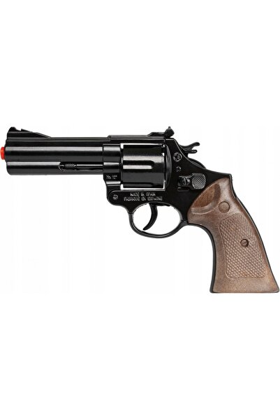 Gonher Revolver metalic de poliție cu 12 cartușe