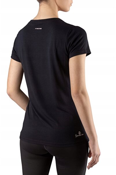 Viking Tricou de bambus pentru femei Lenta 09 negru - XS