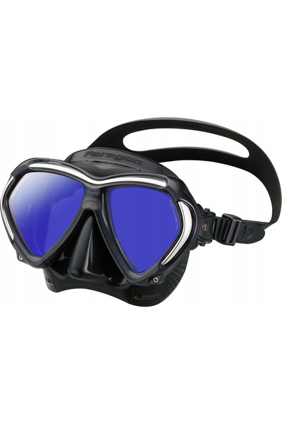 NO BRAND Mască de scufundări TUSA M2001 PARAGON UV420 SQB BKA negru-negru M/L
