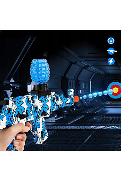 NO BRAND GEL GUN BLASTER, PISTOL AUTOMAT CU BILUȚE ȘI OChelari DE PROTECȚIE