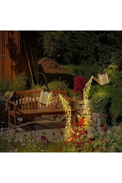 NO BRAND Lampă solară stropitoare de grădină 1 x 10,5 x 12 cm 37 LED-uri alb ...
