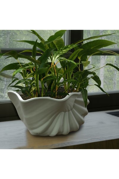 NO BRAND Ghiveci de flori modern decorativ cu înveliș din plastic