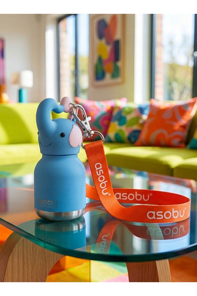 NO BRAND Asobu Bestie Mini sticlă termică pentru copii - elefant
