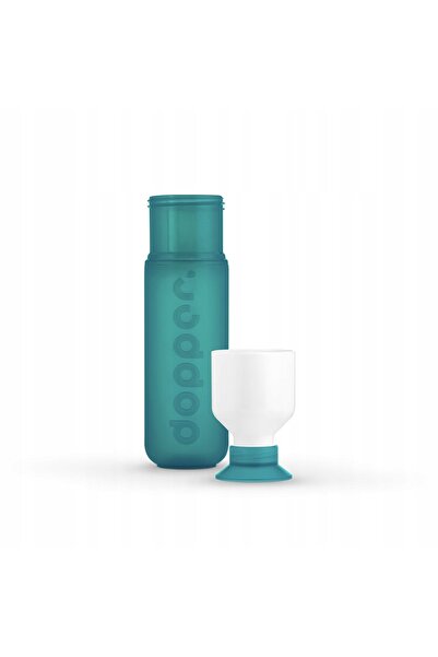 NO BRAND Sticlă de apă reutilizabilă Dopper Original 450 ml - alb pur