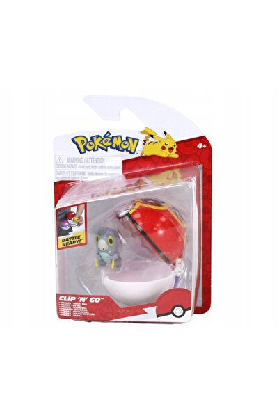 Jazwares Figurină Pokemon „Clip 'n' Go” Frigibax + minge Repeat Ball - PKW4153
