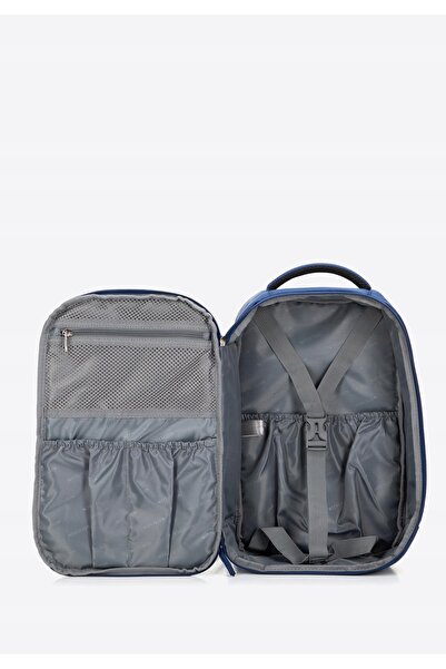 NO BRAND Rucsac de cabină cu extensie Wittchen Free on Board 24 l - albastru ...