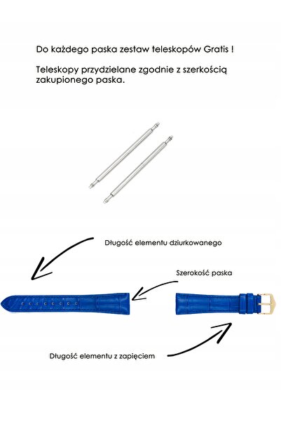 NO BRAND Curea de ceas din piele HIRSCH RANGER 20 mm
