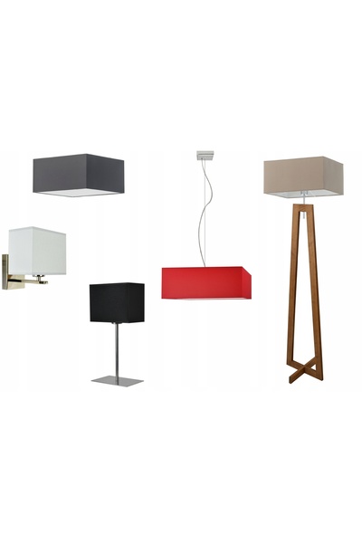 NO BRAND Aplică de perete cu abajur gri, LED E27, modernă, pentru dormitor