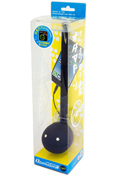 NO BRAND Otamatone Neo Black Sintetizator Instrument Maywa Denki 28.5 cm Andr...