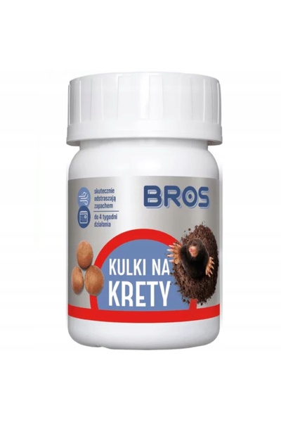 bros Bile pentru ciori, repelent eficient, parfum intens, 90g, 60-70 bucăți