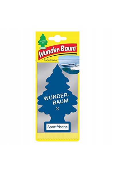 NO BRAND Wunder-Baum Sport - brad de Crăciun parfumat pentru mașină 10 bucăți