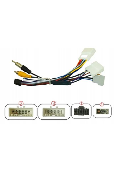 NO BRAND ADAPTOR CAMERĂ 360 SISTEM AUDIO BOSE NISSAN QQ J10 2006-13 X-TRIAL T...