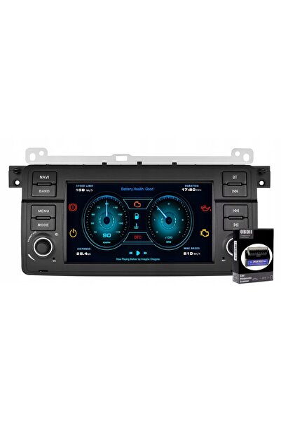 NO BRAND RADIO CU NAVIGAȚIE GPS BMW E46 1998-2005 4 GB 64 GB USB Wi-Fi CarPla...