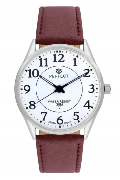 PERFECT Ceas clasic bărbătesc GXB141-02, 42 mm, curea lungă