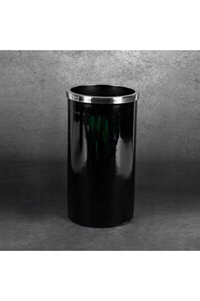NO BRAND Vază decorativă din sticlă CAPRI (03) FI 19 X 33 CM NEGRU