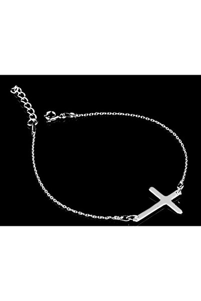 NO BRAND Brățară CRUCIFIX CELEBRITY cu cruce din argint 925