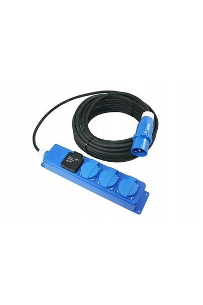 Haba Prelungitor de camping 3 prize + USB 20 m (3x1.5 mm2)