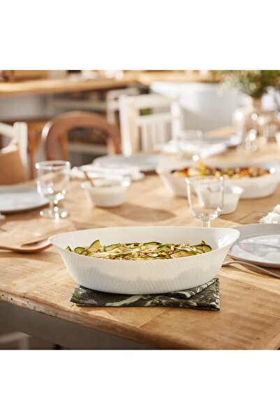 Luminarc CUISINE WAVY 2 L VAS OVAL REZISTENT LA CĂLDURĂ BRYTFANNA