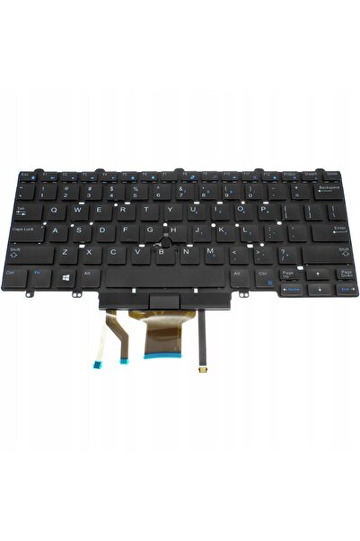 NO BRAND TASTATURĂ PENTRU DELL LATITUDE 5480 E5480 / LED + TRACKPOINT