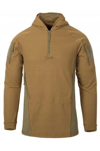 NO BRAND BLUZĂ HELIKON RANGE HOODE - Coyote/Adaptive Green - 2XL