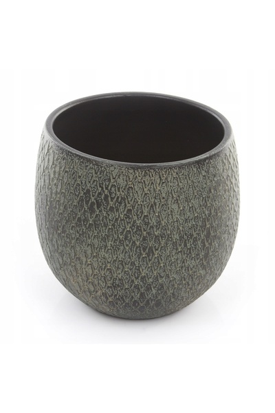 EDELMAN Ghivece de flori ceramice verzi parfumate MADEIRA 23, ghiveci de flor...