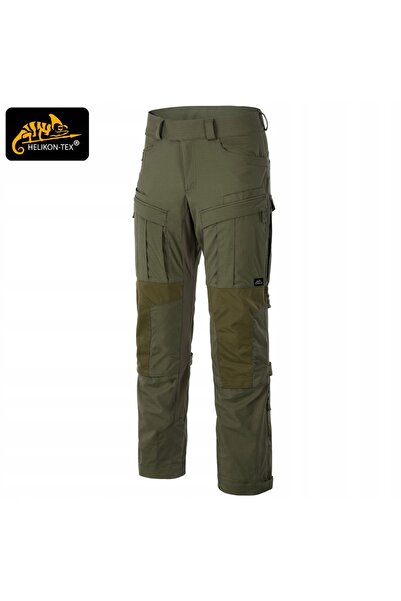 NO BRAND Pantaloni tactici bărbați Helikon MCDU DyNaCo - Verde oliv 3XL