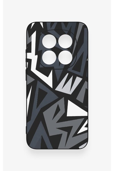 Vip Case Redmi Note 15 Pro 5g Compatible Geometric Block Pattern Silicone Case