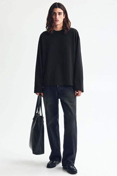 H&M Oversized Fit Long-sleeved jersey top