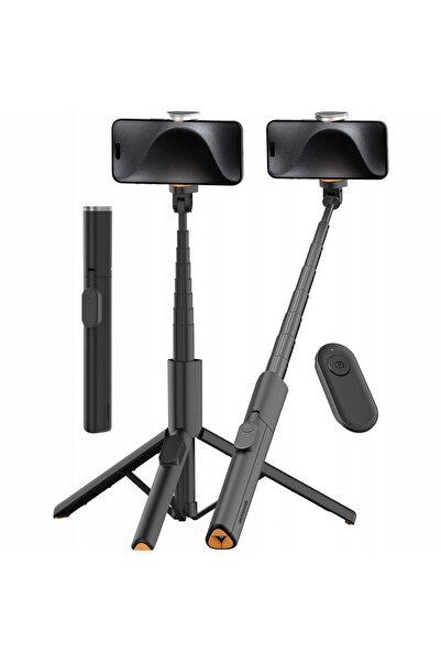 spacecase Τρίποδο Selfie Stick Pro ST11-B Ασύρματο Bluetooth με Τηλεχειριστήρ...