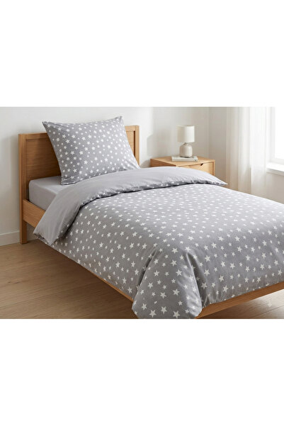 MORRİVAL Single Size Double-Sided 120X200 Elastic Sheet Bedding Set, 3 Pieces...