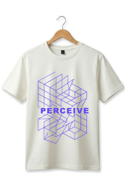 The Baski Perceive Written Geometric Neon Patterned Graphic Printed Y2K Stree...