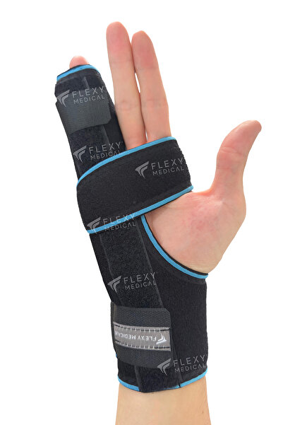 Flexy Medical Boxer Fracture Splint Hand Wrist Splint Pinky Splint Finger Sup...