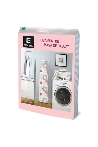 YUPY ®   Husă pentru masă de călcat, din bumbac și căptușeală din pâslă, cu e...