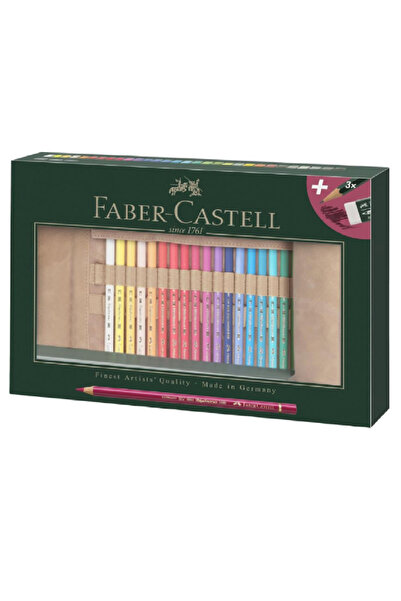 Faber Castell Set de creioane colorate Faber-Castell Polychromos, 30 bucăți, ...