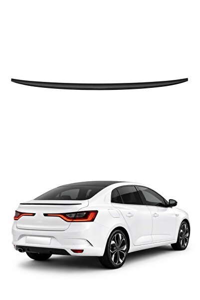 OMAC Renault Megane 4 2016-2024 Arası Uyumlu Araca Özel Bagaj Spoileri Piano ...