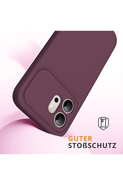 m.tk moveteck Honor 600 Uyumlu Kılıf Kamera Korumalı Yumuşak Renkli Mat Silikon + 9H Ekran Koruyucu Cam 2in1 Set