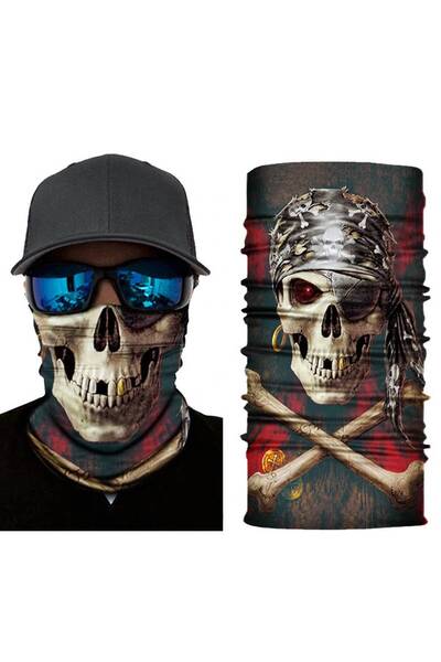 pınaxar Κολάρο λαιμού για μοτοσικλετιστές Baf Buff Bandana 25x48 εκ. Μοντέλο 2