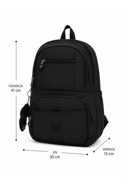 PaminBags Aksesuar Paraşüt Kumaş Çok Göz Çok Cepli Sırt 1 Okul Günlük Sırt Ça...