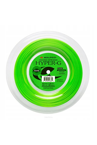 NO BRAND Coardă de tenis Solinco Hyper-G rotundă verde 1.20 rolă