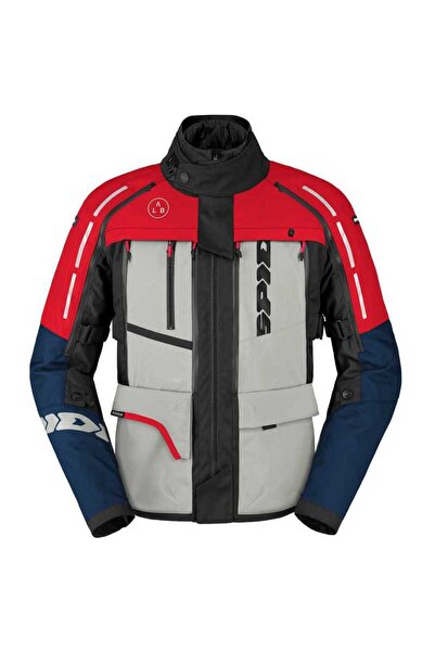 Spidi 4 Season V3 H2Out 4 Season Jacket Blue Red - 2XL