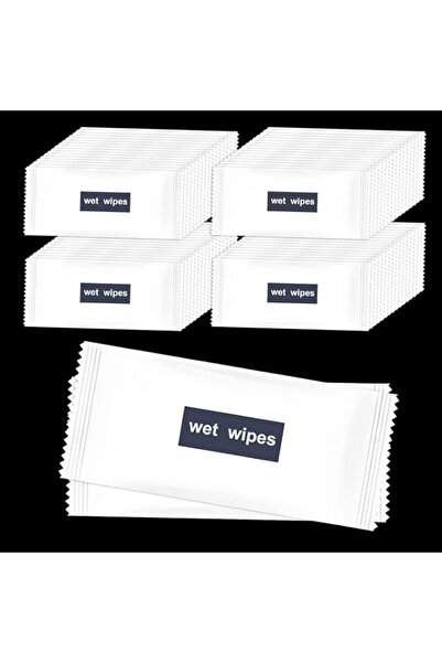 Generic Brand Nalacal 200 Pack Wet Napkins Individually Wrapped, Hand Wipes Q...