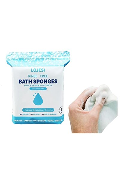 Generic Brand Yelajoy Disposable Rinse Free Bathing Wipes,25 Pack,All-in-1 Si...