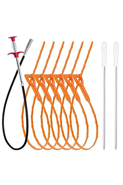Generic Brand 35.5inch Drain Clog Remover(1pcs), 25inch Drain Snake Hair Remo...